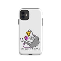 Image 3 of body is a temple Tough Case for iPhone® 