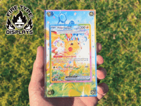 Image 1 of Pikachu ex SAR HOLOGRAPHIC Pokemon Card Display
