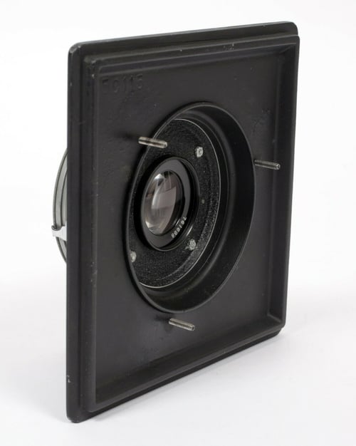 Image of C.P. Goerz Apochromat [Red Dot] Artar 10 3/4" [270mm] F9.5 Lens in Ilex shutter