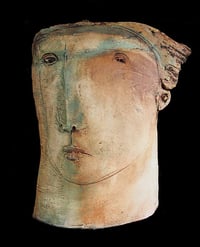 Christy Keeney - 'Head'-  Unique Ceramic Sculpture