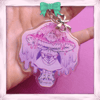 Purple Mushroom Charm