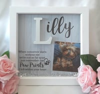 Image 5 of Personalised Pet Loss Frame,Pet Initial frame,Pet Memorial Frame, Pet Loss Gift