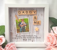 Image 4 of Personalised Daddy Frame,Dad Gift,Dad Frame, Fathers Day Gift,New Dad Gift,Daddy Scrabble Frame,Dad 