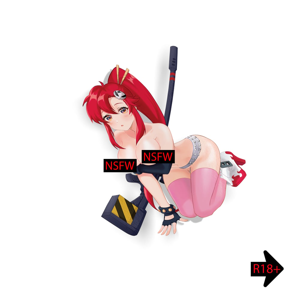 Yoko PewPew Kiss Cut - [3 finishes] [SAFE/LEWD/LEWD_WET]