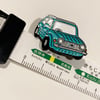 Enamel Nissan Pao pin badge - Inkymole designed