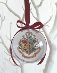 Image 2 of 6cm or 8cm Harry Potter Ornament, Harry Potter Christmas Gift, Personalised Harry Potter Bauble