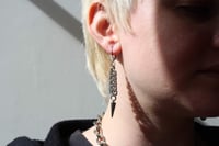 Image 1 of Spine Earrings 