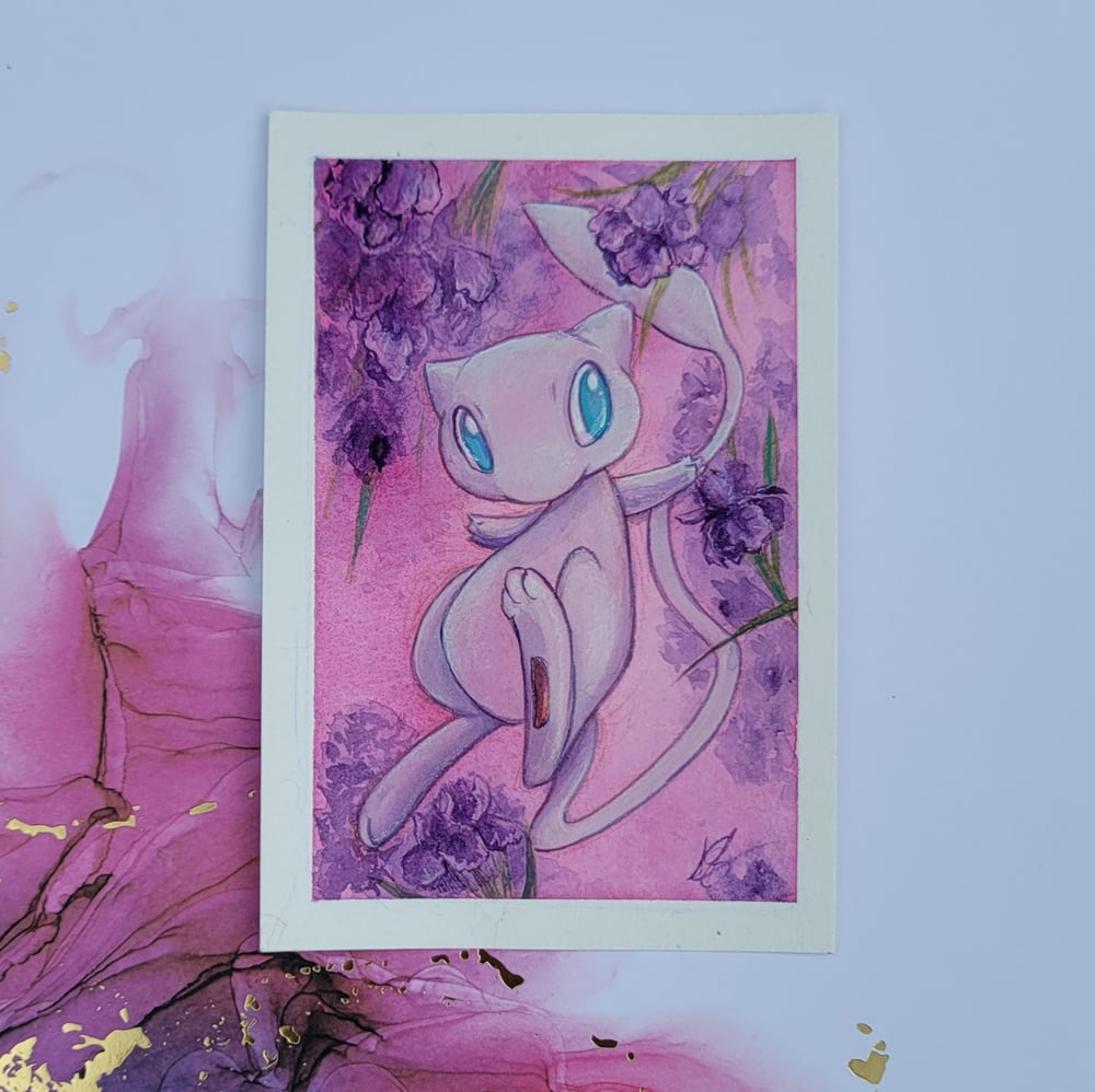 Image of Mew! 25th Anniversary Painting 