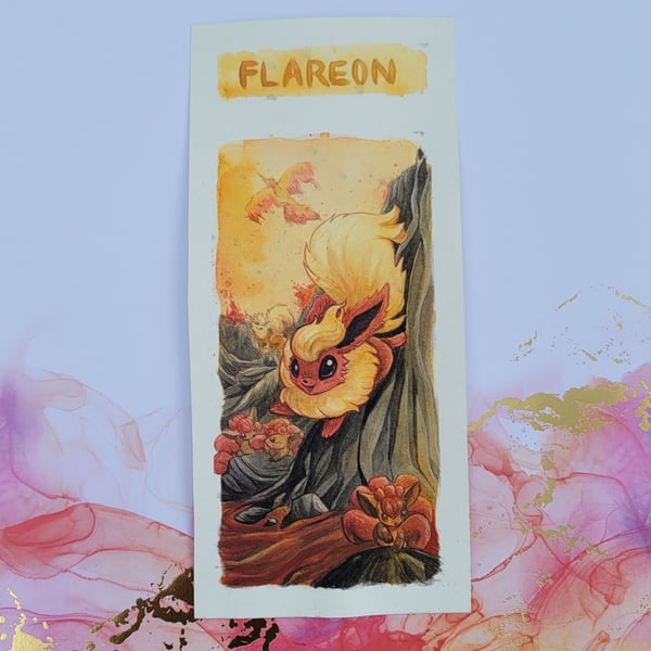 Image of Flareon Painting