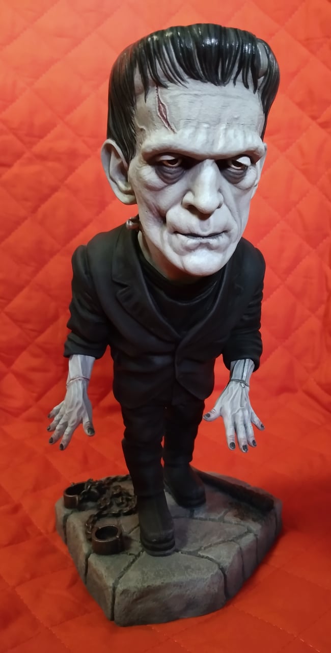 Crazy Am I 1/6 Scale Diorama Resin Model Kit Frankenstein Crazy Am I Resin  Model Assembly Kit [05FMM01] : Monsters in Motion, Movie, TV Collectibles,  Model Hobby Kits, Action Figures, Monsters in Motion