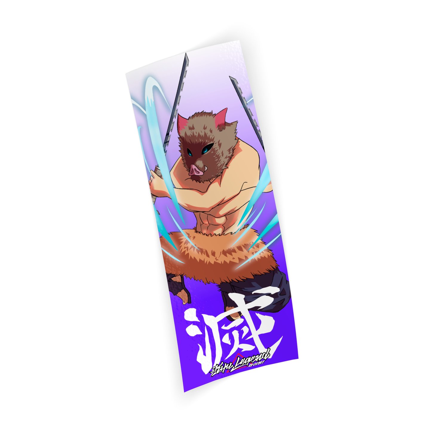 Inosuke Hashibira Box Sticker - [MATTE/GLOSS/HOLO] | KYU LEGEND