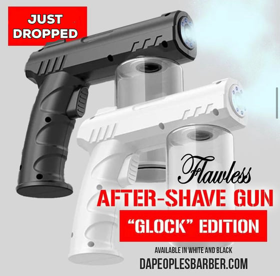 Image of Flawless After Shave Gun “GLOCK” Edition