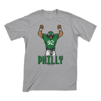 Image 1 of 8-Bit Philly Football #92 T-Shirt