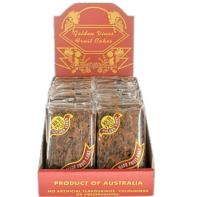 Image of RICH FRUITCAKE (110G): BOX OF 20 INCL. GST