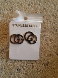 Image 3 of Gucci Earrings Silver