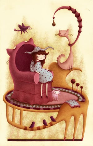 "Isabella" art print