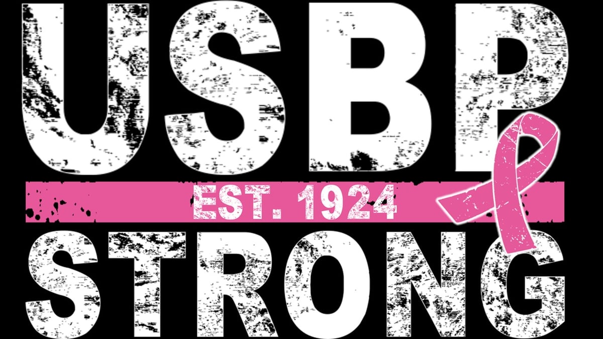 Image of USBP STRONG  PINK ~ CLEAR DECAL