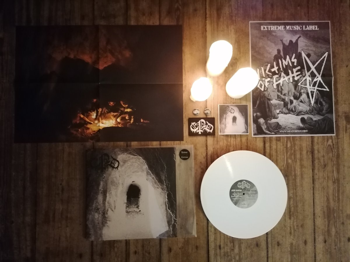 END - S/T LP DELUXE WHITE VINYL LTD. 100 (VOF003LP)