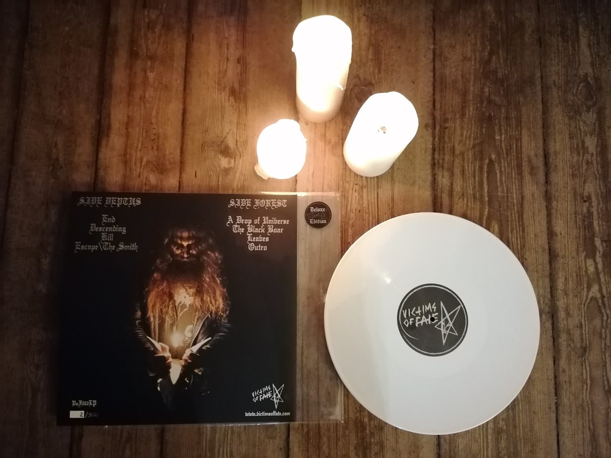 END - S/T LP DELUXE WHITE VINYL LTD. 100 (VOF003LP)