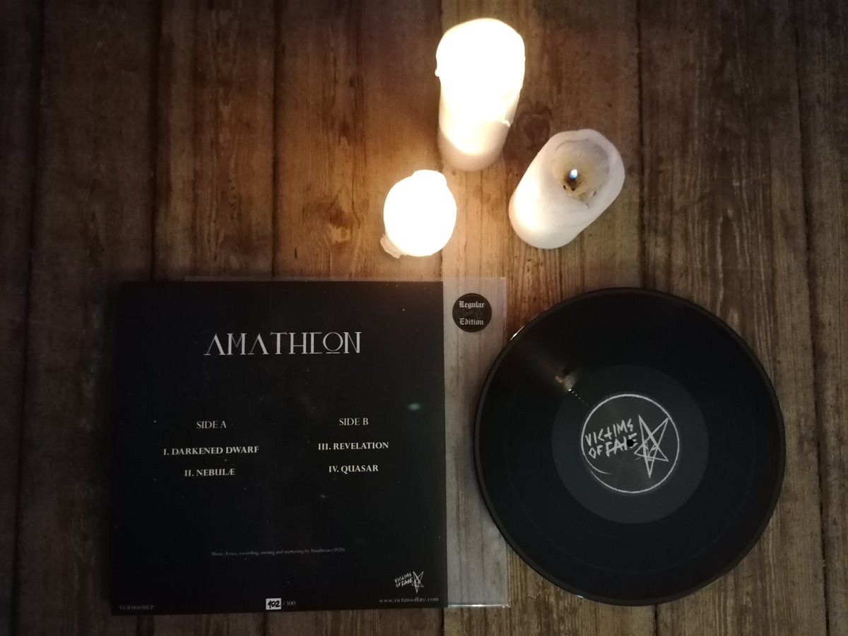 AMATHEON - QUASAR MLP REGULAR BLACK VINYL LTD. (VOF004MLP)