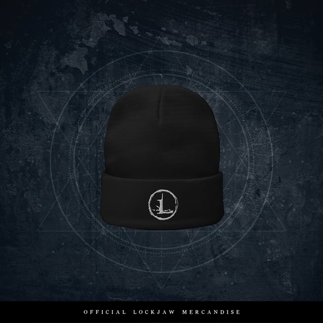 White Circle Logo-Beanie