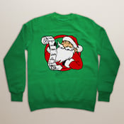 Image of Santa's List Christmas Sweatshirt