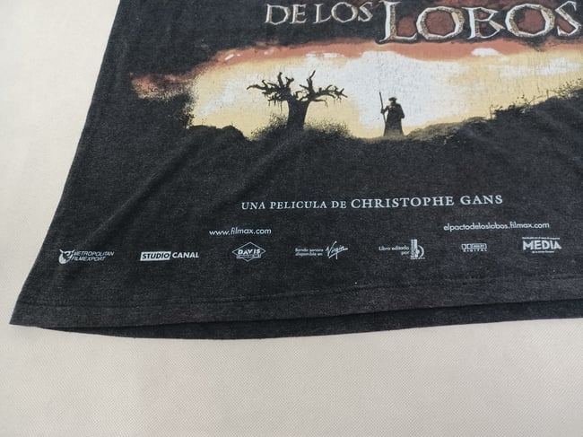 Vintage 2001 Brotherhood Of The Wolf T-Shirt