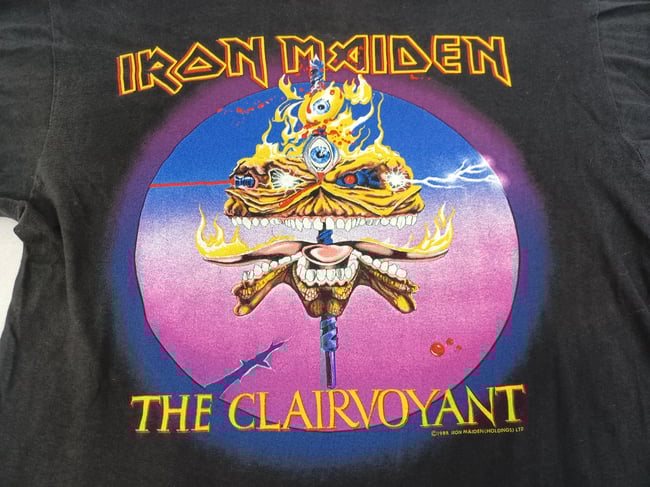 Vintage 1988 Iron Maiden T-Shirt