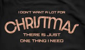 Image of All I Want for Christmas Ladies Sweatshirt