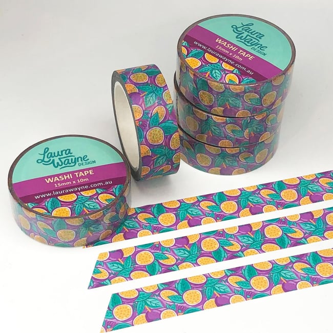 Passionfruit Washi Tape