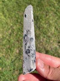 Image 11 of Mongolian Quartz With Hematite Flowers #1958