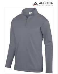Image 1 of ADULT 1/4 ZIP AUGUSTA PULLOVER WITH MIDLAND LEFT CHEST EMBROIDERY