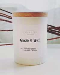 Image 2 of Ginger & Spice Soy Wax Candle