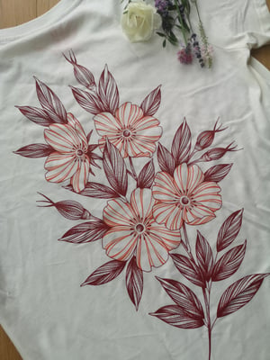 Image of No rain No flowers, organic cotton short sleeve 