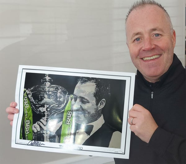 Image of JOHN HIGGINS SNOOKER (SIGNED)