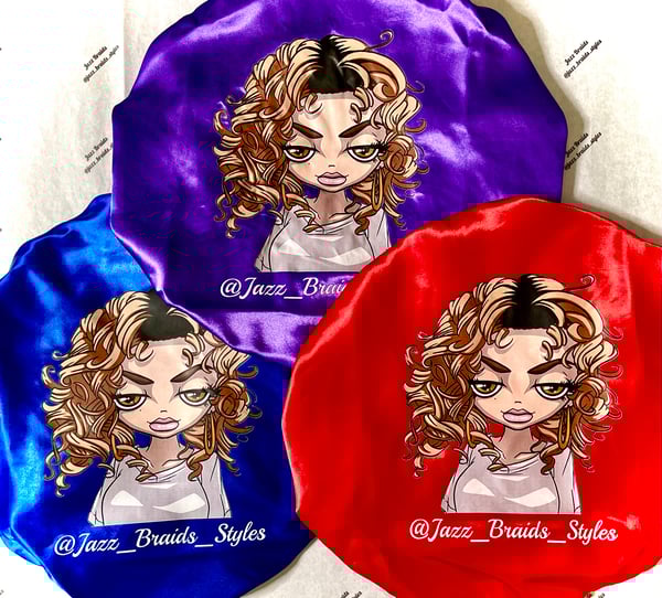 Image of Bonnets - Blue, Red, Purple