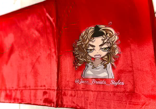 Image of Satin Pillowcases - Red, Purple, Royal Blue, Black, Pearl
