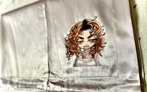 Image of Satin Pillowcases - Hot Pink, Mint Blue, Silver, Lavender