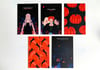 Set of 5 postcards - Halloween