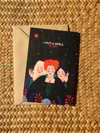 Image 4 of Set of 5 postcards - Halloween