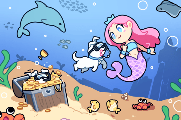 Image of *NEW!* Autographed UNDER THE SEA Poster!