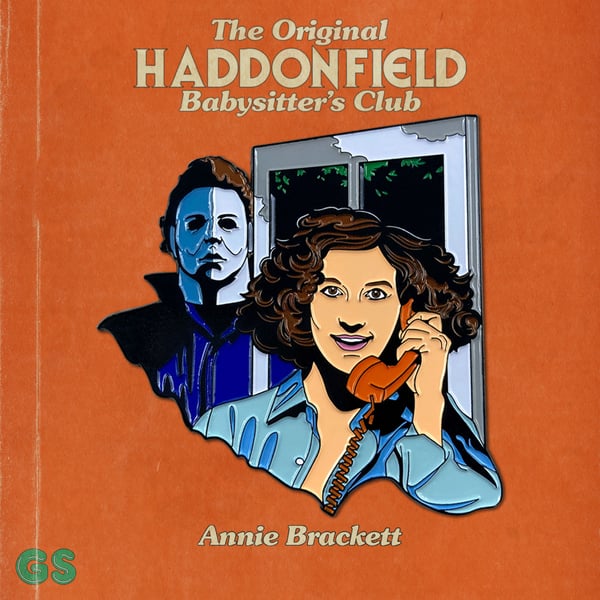 Image of Haddonfield Babysitter's Club: Annie Brackett Enamel Pin