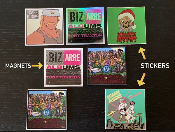 Image of Sticker and Magnet Pack