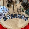 Tarot Card Cord Necklaces