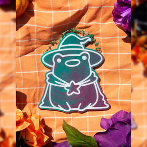 Image of Frog Witch Wall Hangings