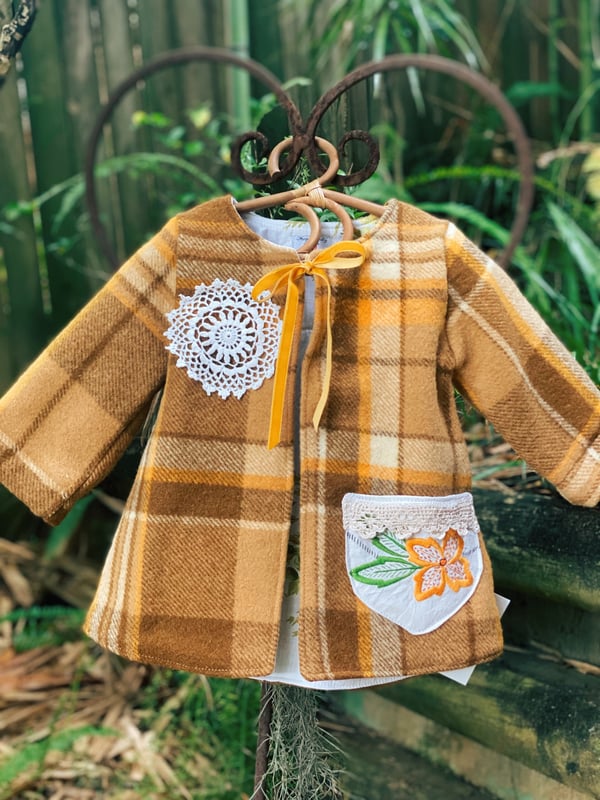 Image of Saffron Blanket Coat