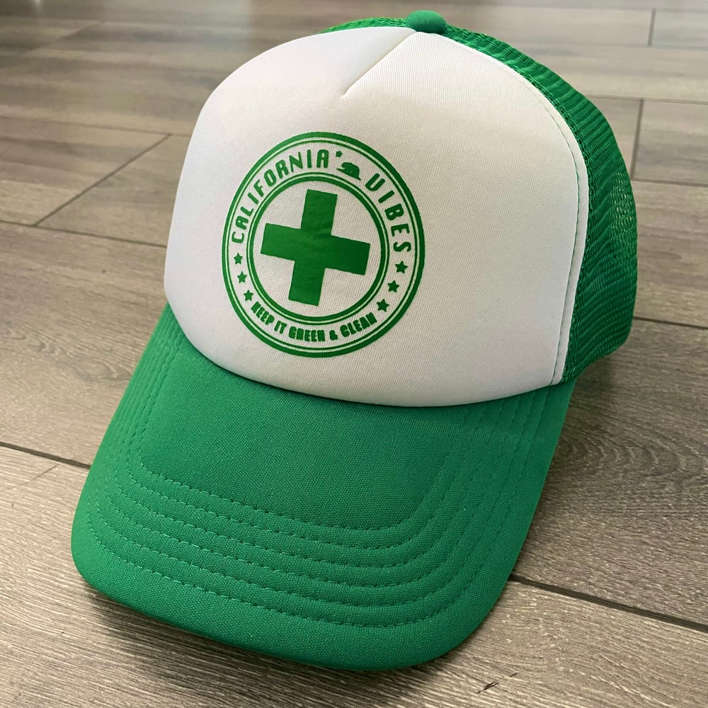 Image of Keep It Green And Clean Truckers Hat