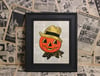 1960 Beistle Jack-o-lantern die cut