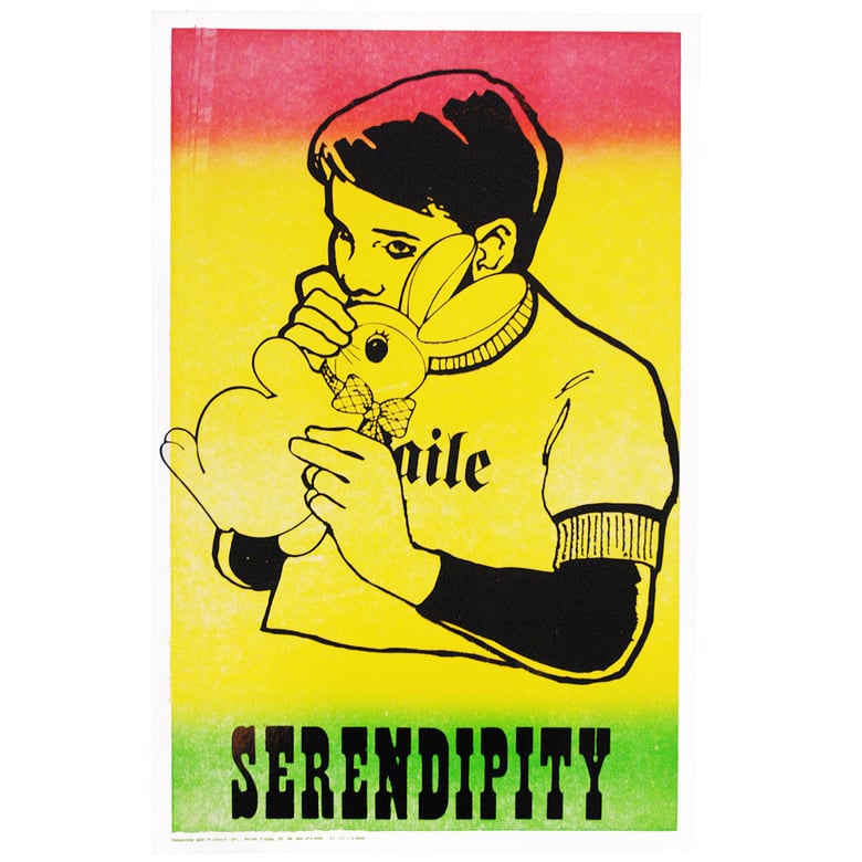 Image of Faile - Serendipity - Letterpress Print Limited edition