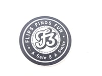 F3 3" sticker